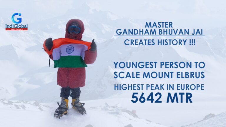 8-year-old Indian boy becomes youngest person to scale highest mountain peak of Europe