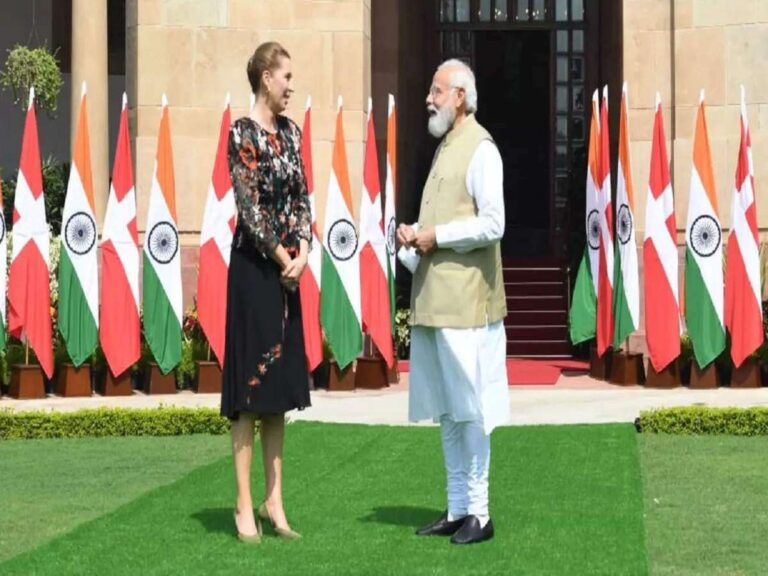 PM Narendra Modi holds bilateral talks with Danish PM