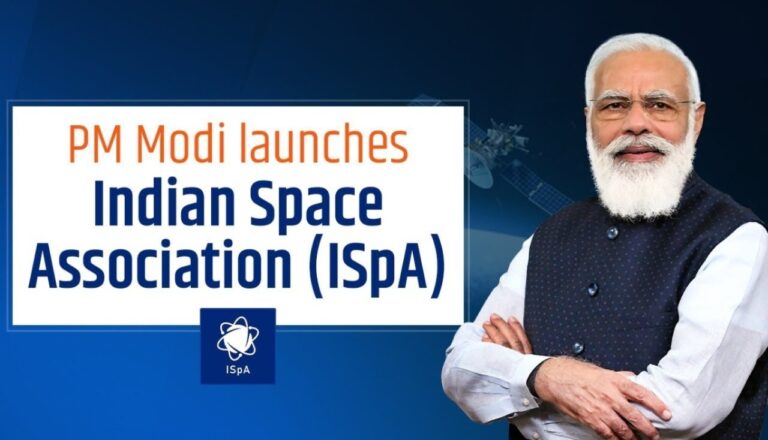 Indian Space Association launched by PM Narendra Modi