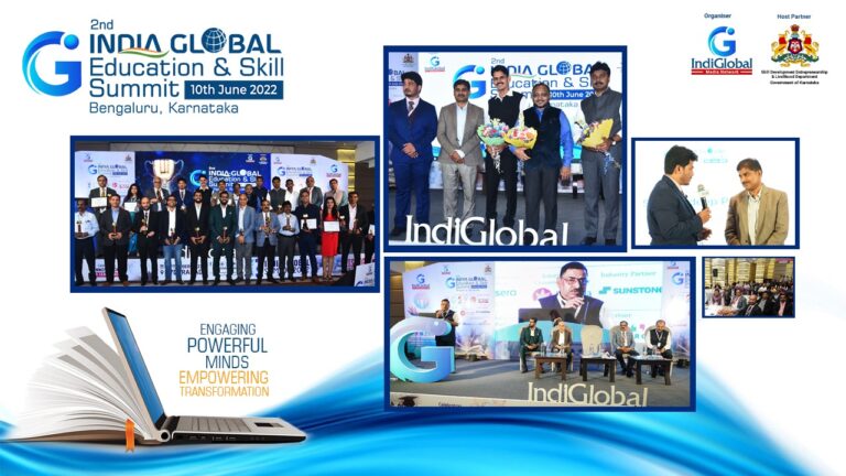IndiGlobal’s Education & Skill Summit Hosted Successfully in Bengaluru