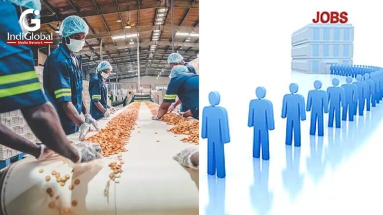 58 lakh jobs created in Food Processing Industry in a three-year period