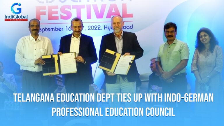 Telangana Education Dept ties up with Indo-German Professional Education Council for upgrading e-vehicle curriculum