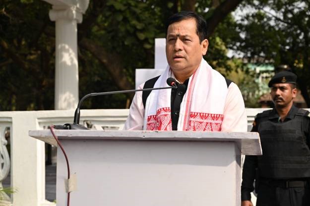 Sarbananda Sonowal pays tributes to martyrs of the historic Assam Movement
