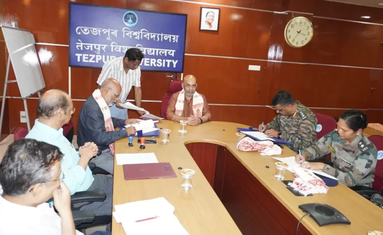 Chinese Language course for Indian Army soldiers at Tezpur University