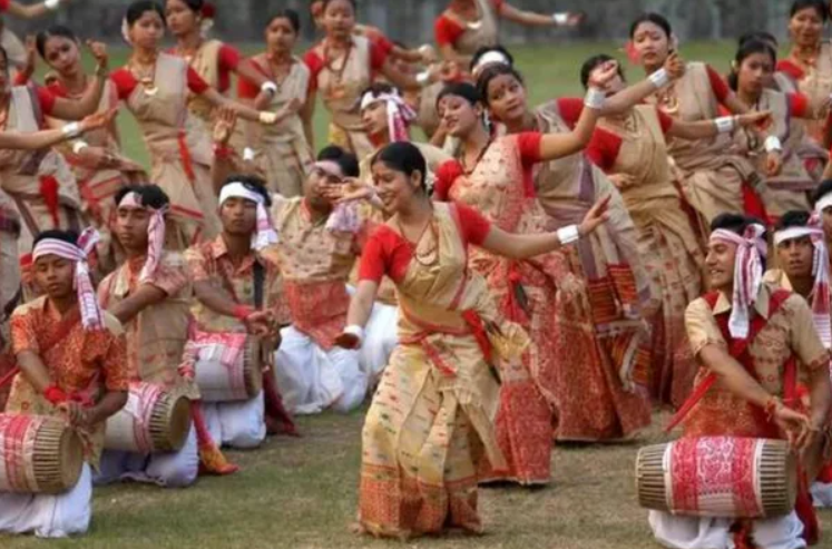 Assam attempts shot at Guinness World Records for largest Bihu dance