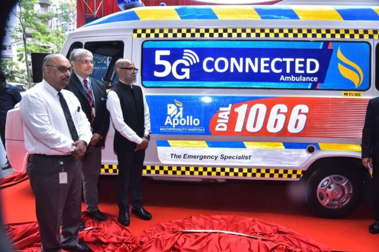 Apollo launches 5G-connected ambulance service in Kolkata
