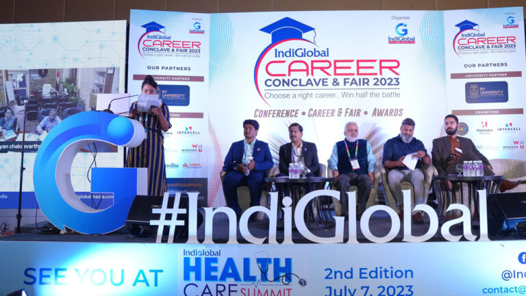 Galaxy of leaders make IndiGlobal Career Conclave & Fair a success