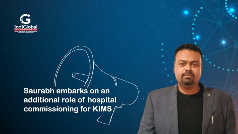 Saurabh Gupta gets an additional role at KIMS of new hospital commissioning