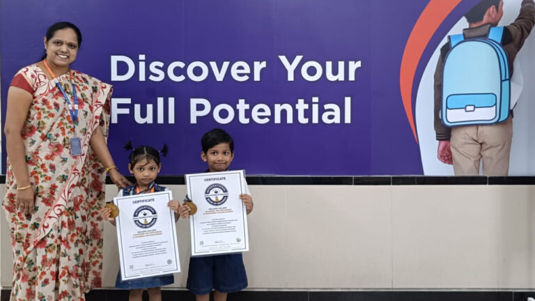 Three-Year-Old Twins Set World Record for Sanskrit Shloka Chanting