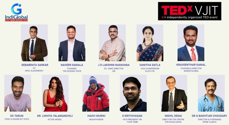 Stellar speakers at VJIT TEDx all set to leave you inspired