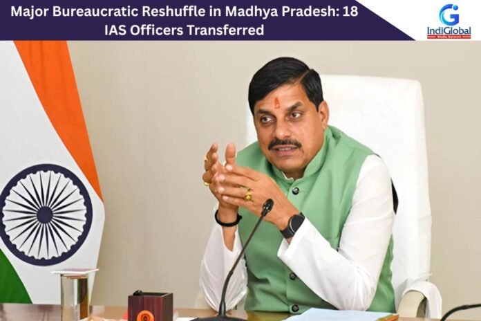 Bureaucratic Reshuffle in Madhya Pradesh