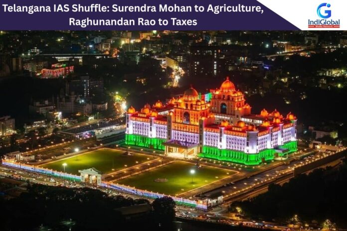 Telangana IAS Shuffle