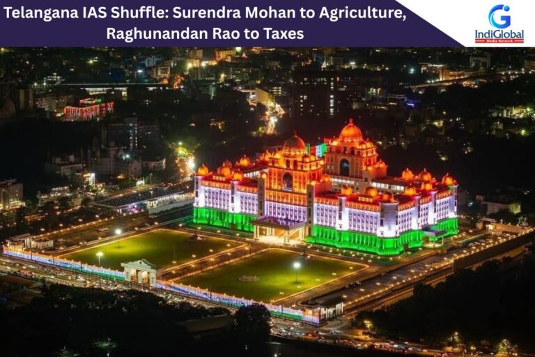 Telangana IAS Shuffle