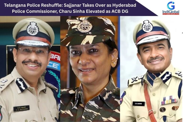 Telangana Police Reshuffle 2025