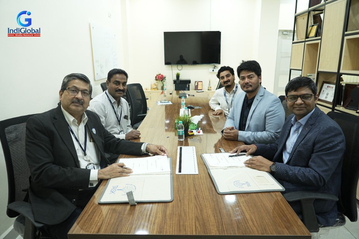 MoU between TASK, InvestEdu, and IndiGlobal Media Network