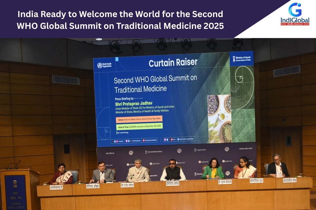 India Ready to Welcome the World for the Second WHO Global Summit on Traditional Medicine 2025