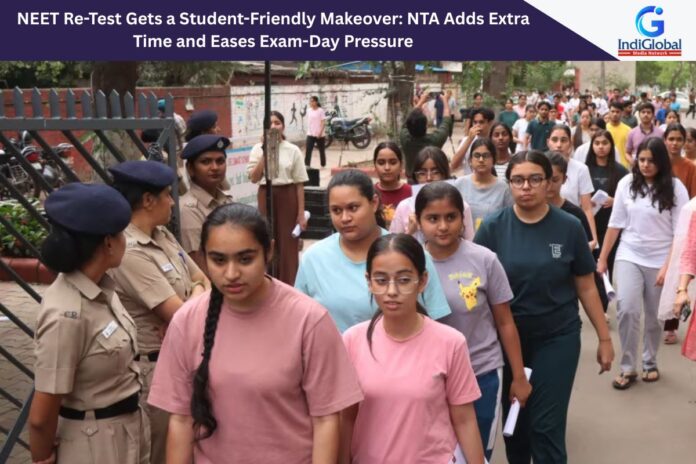 NEET Re-Test Gets a Student-Friendly Makeover: NTA Adds Extra Time and Eases Exam-Day Pressure NEET-UG 2026