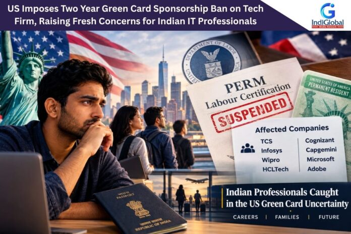 US Imposes Two Year Green Card Sponsorship Ban on Tech Firm